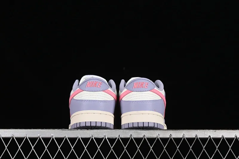 All categories Nk SB Dunk series Nk SB Dunk Low low-top sneakers Nk SB Dunk Low white, blue and pink color SB smashed backboard fashion casual sneakers DD1503-500